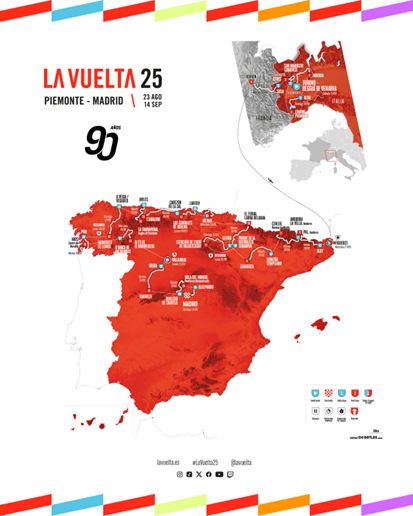 torneo ciclistico la vuelta 2025