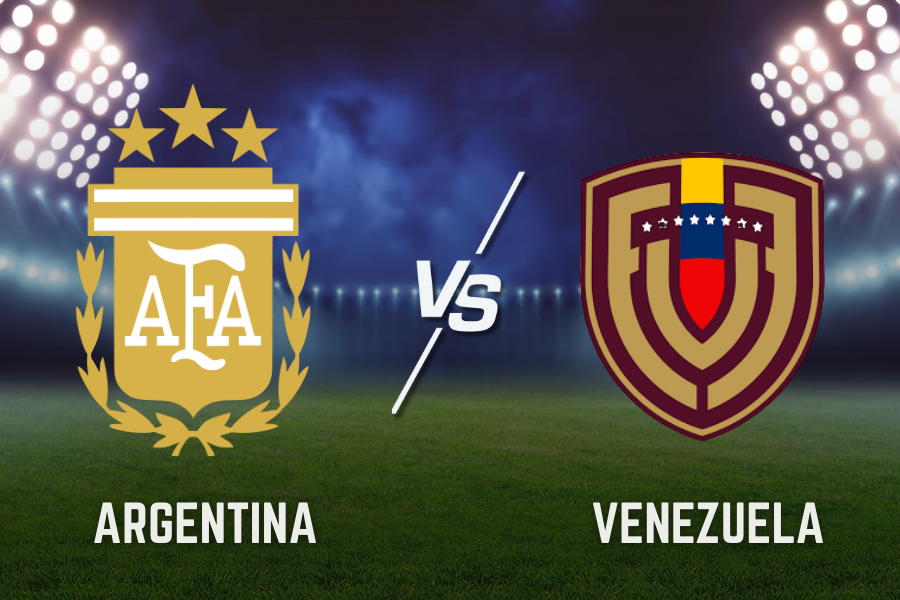 アルゼンチンとベネズエラのサッカーチームの公式ロゴ