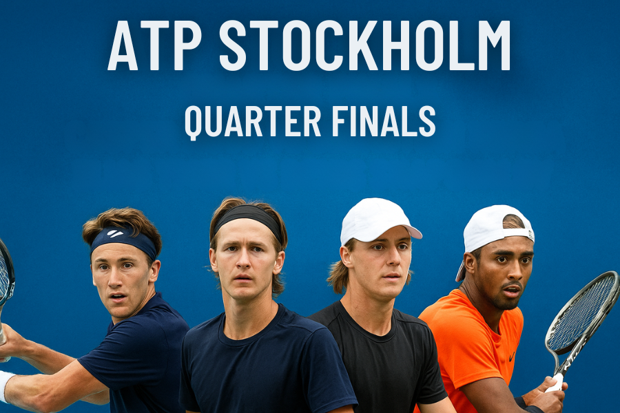 ATP Stockholm Quarter-Finals: Korda vs Ruud & Ymer vs Shapovalov