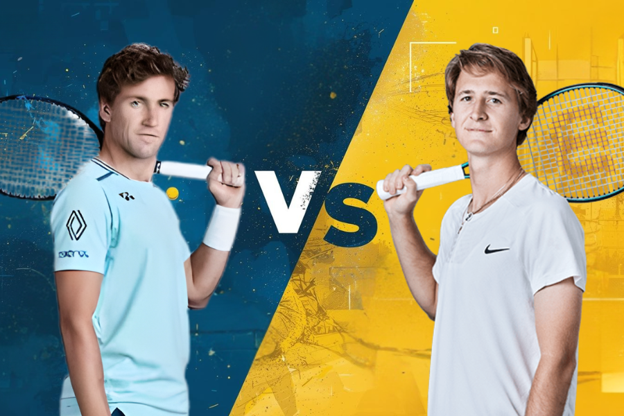 casper ruud and sebastian korda images