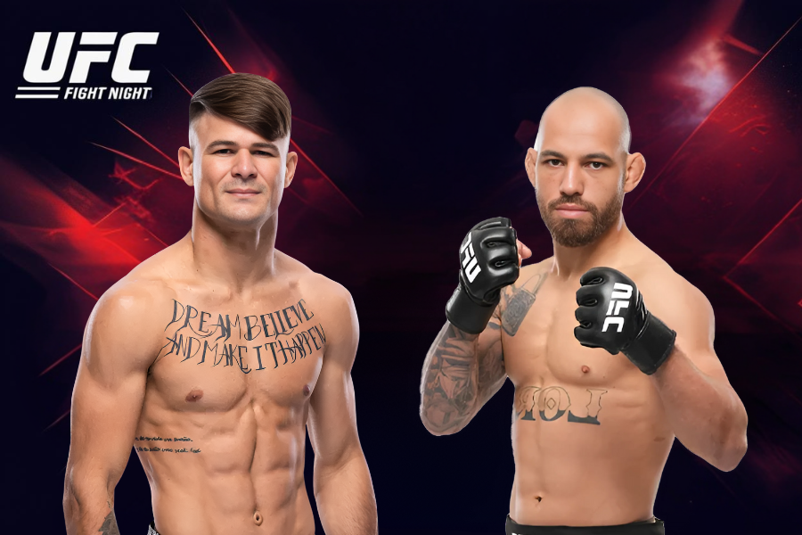 images of diego lopes and jean silva on mma