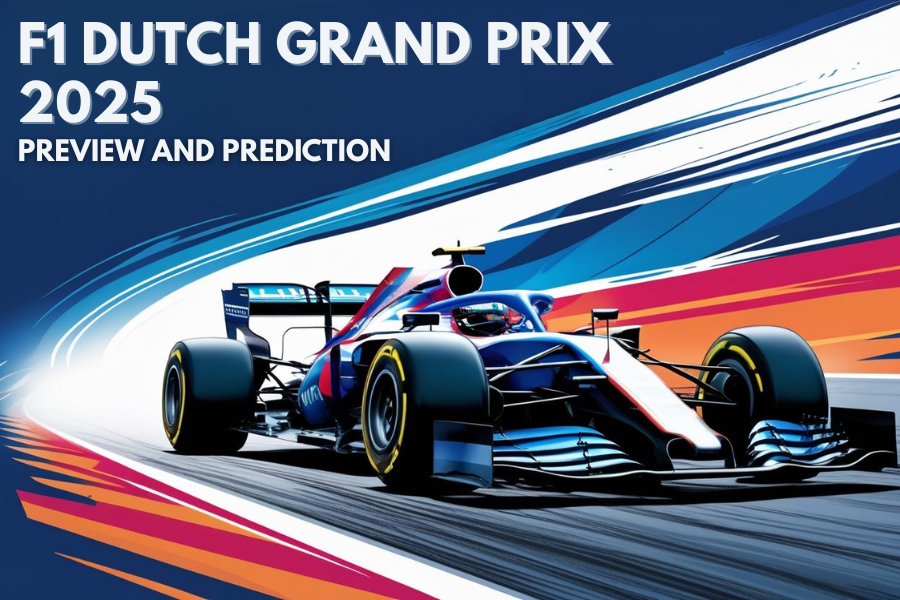F1 डच ग्रां प्री 2025 में एक रेसिंग कार