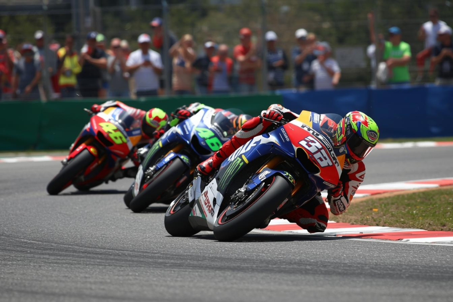 catalan motogp grand prix bike riders