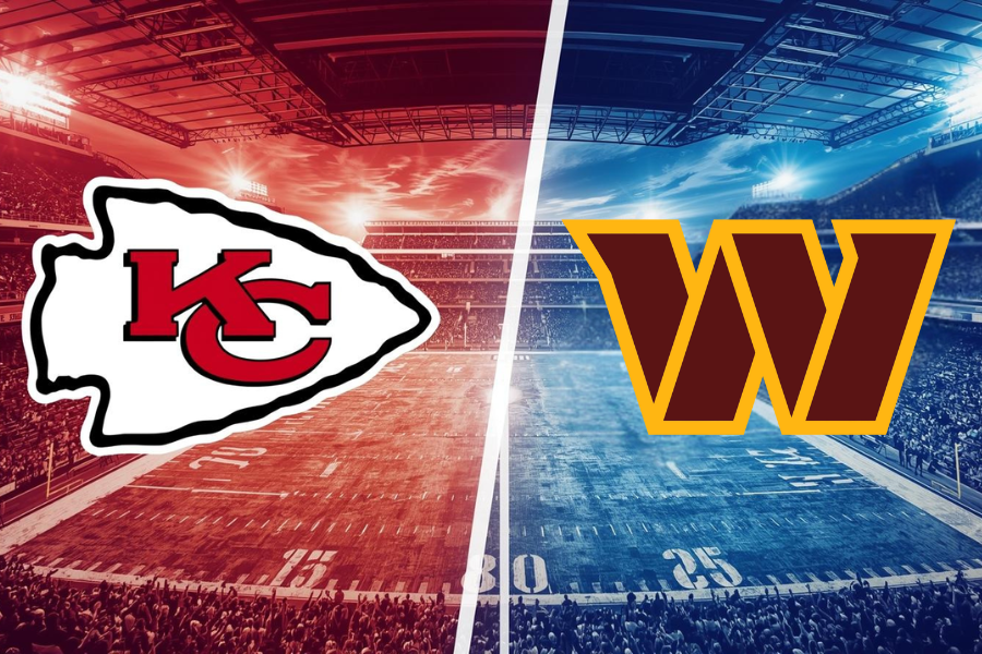 nfl match between kansas city chiefs and washington commanders