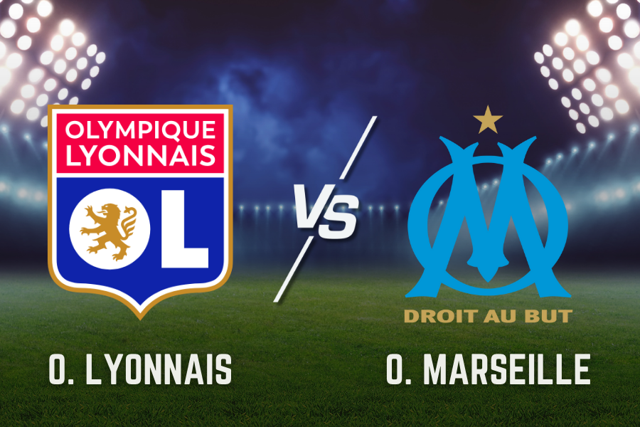 offisielle logoer for olympique lyonnais og marseille fotballag