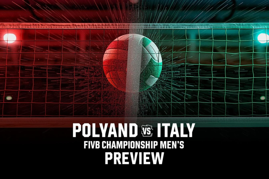 a volleyball in the fivb men's championship
