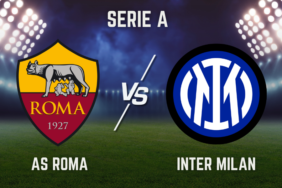 loghi delle squadre Inter Milan e Roma