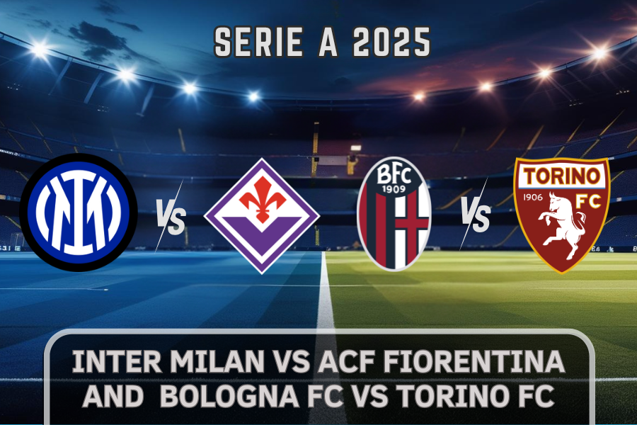 fiorentina and inter milan and torino and bologna logos