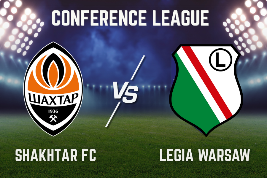 official logos of shakhtar fc and legia warsaw football teams