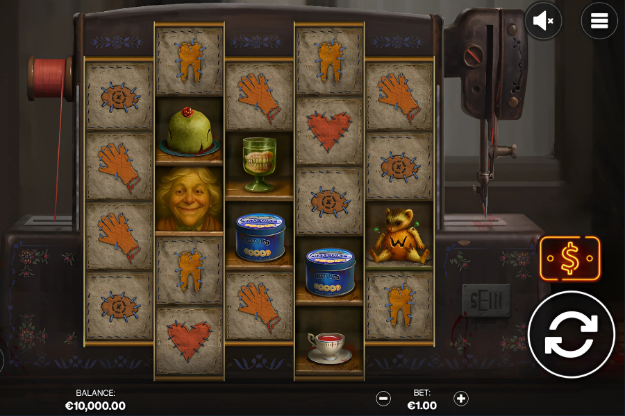 demo play of sew slot