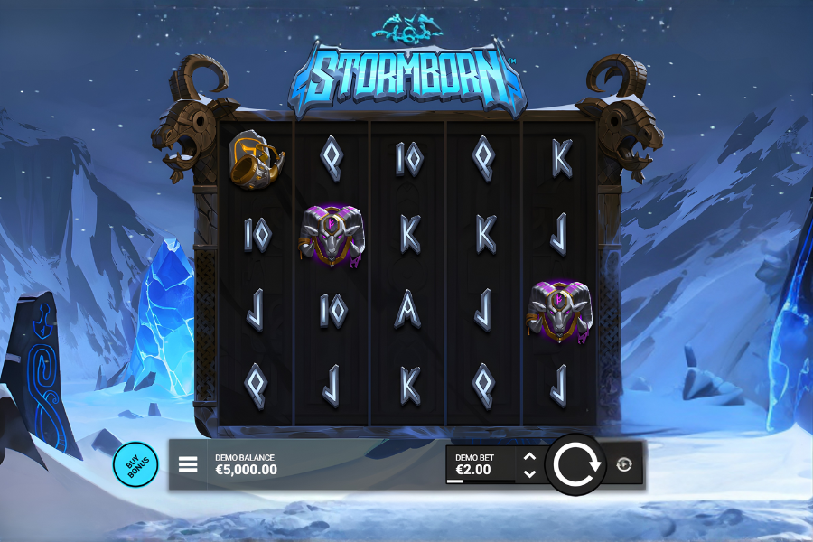 demo play of stormborn slot on stake.com