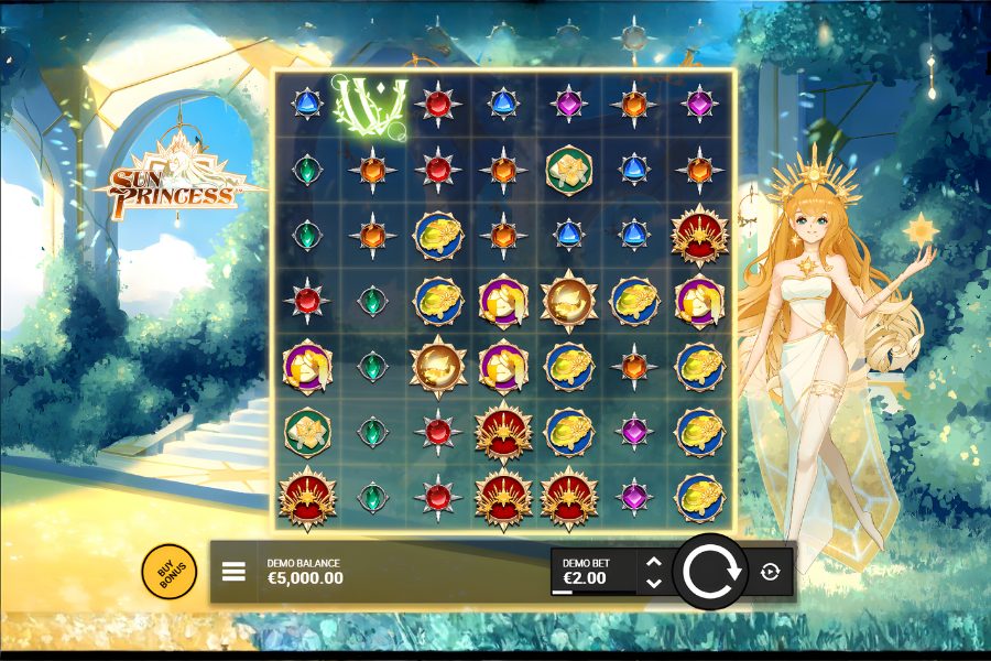 demo play of sun princess on stake.com