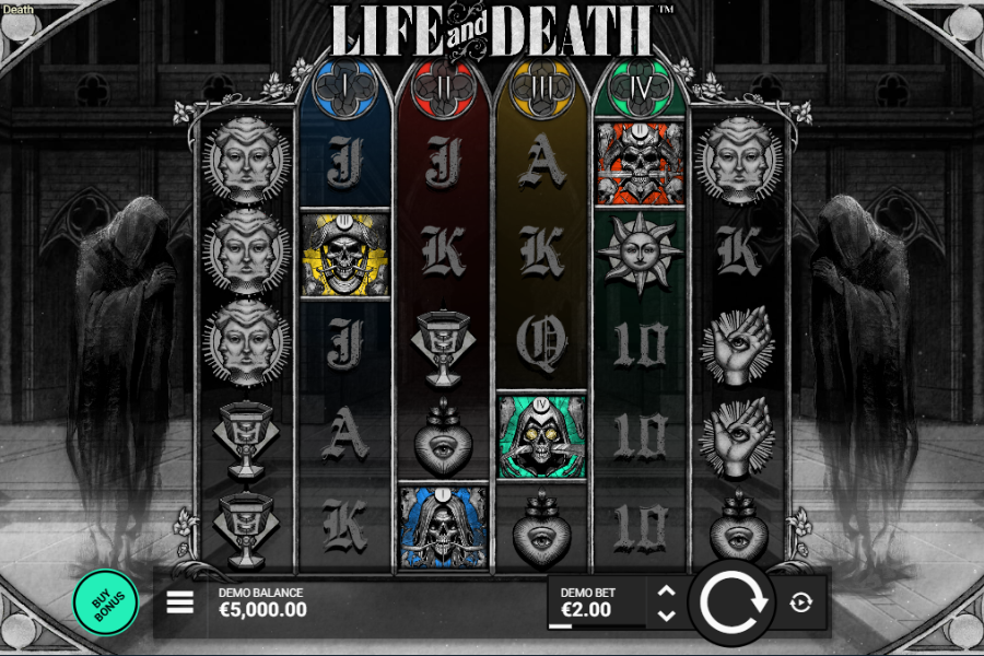 life and death slot by hacksaw gaming